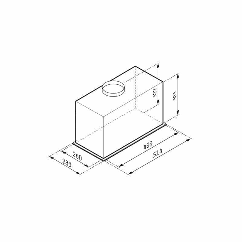 PYRAMIS ΤΖΑΚΙ TURBO EF BLACK 065040601 2 Pyramis Turbo EF Μηχανισμός Απορρόφησης 51cm Μαύρος 065040601 - Image 3