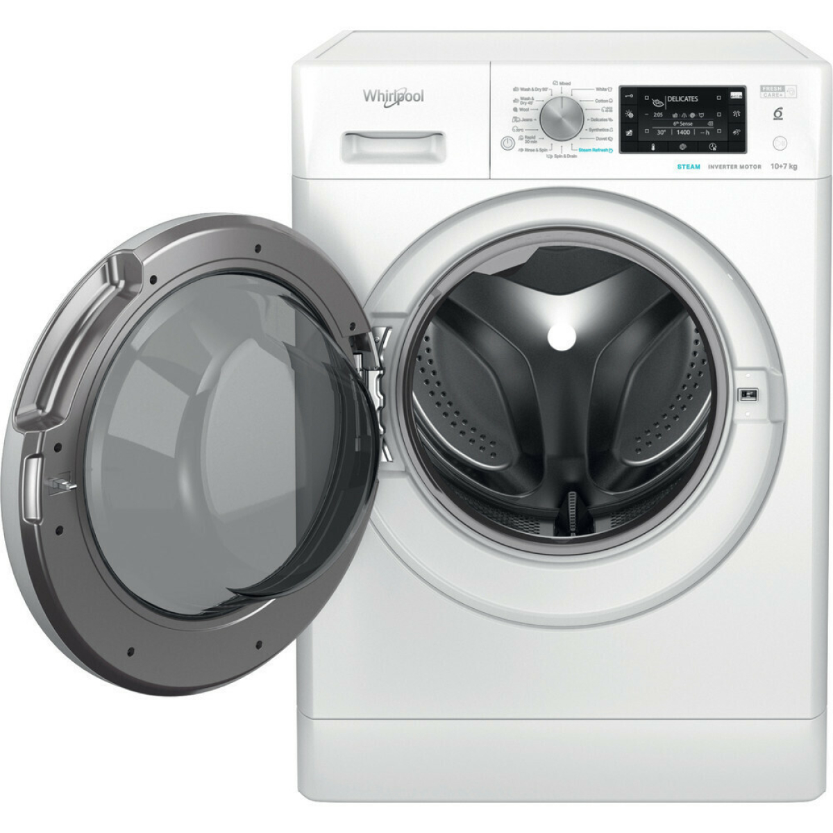 ΠΛΥΝΤΗΡΙΟ ΣΤΕΓΝΩΤΗΡΙΟ WHIRLPOOL FFWDD1076258 SV EE 10KG/7KG - Image 9
