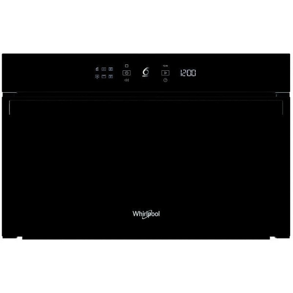 Whirlpool Εντοιχιζόμενος Φούρνος Μικροκυμάτων με Grill 31lt Μαύρος WMD44MB