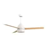 EUROLAMP 300-25064 ΑΝΕΜΙΣΤΗΡΑΣ ΟΡΟΦΗΣ Φ107 22W DC ΜΟΤΕΡ ΜΕ LED ΦΩΣ & ΚΟΝΤΡΟΛ ΛΕΥΚΟ-ΞΥΛΟ