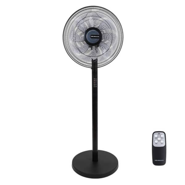 Telemax Ανεμιστήρας Ορθοστάτης 60W Διαμέτρου 40cm με Τηλεχειριστήριο B026-16H(8)