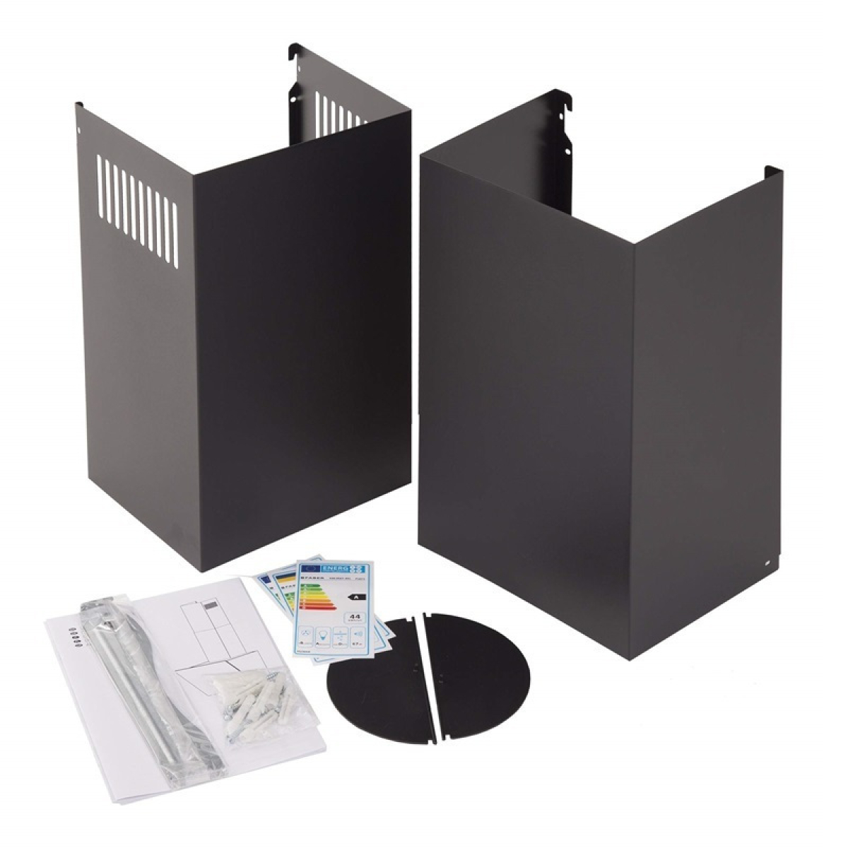 ΑΠΟΡΡΟΦΗΤΗΡΑΣ FABER ΚΑΜΙΝΑΔΑ VRT BK A60 2LS 60CM ΜΑΥΡΟΣ - Image 4