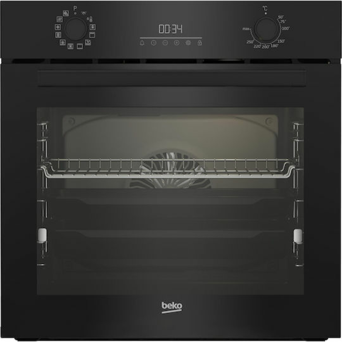 Beko BBIR17300BCS Φούρνος άνω Πάγκου 72lt Π59.5εκ. Μαύρος - Image 1