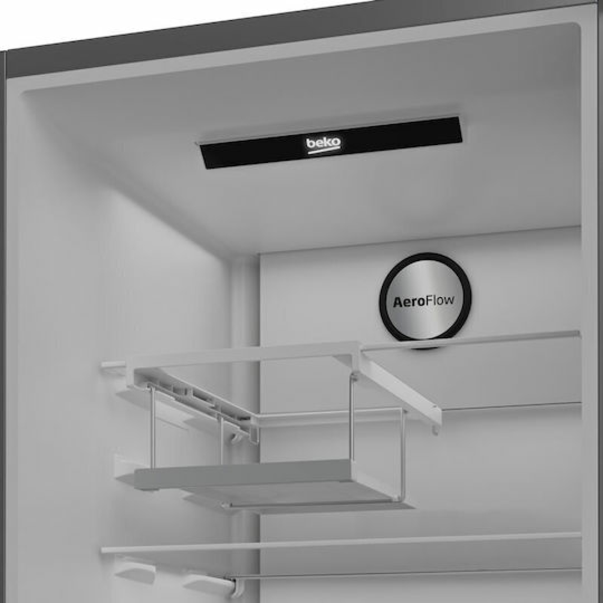 Beko Ψυγείο Συντήρησης 365lt NoFrost Υ186.5xΠ59.7xΒ70.9εκ. Inox B3RMLNE444HXB - Image 3