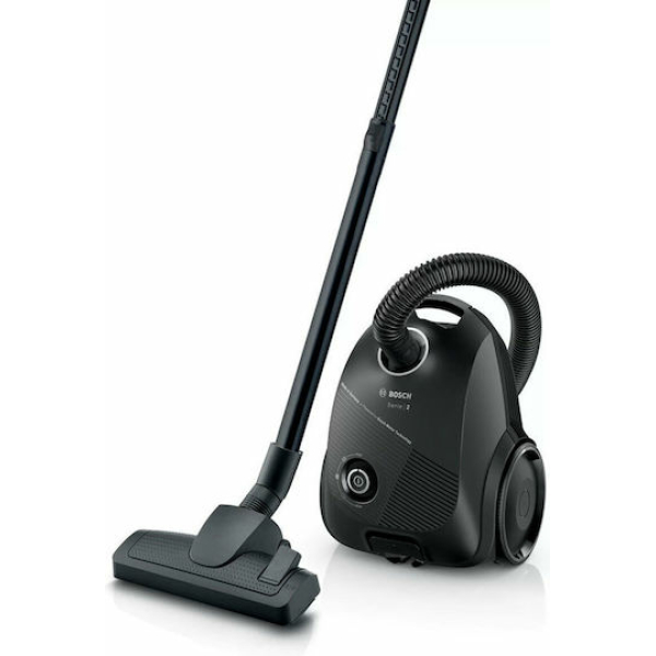 Bosch BGBS2BA2 Ηλεκτρική Σκούπα 600W με Σακούλα 3.5lt Μαύρη