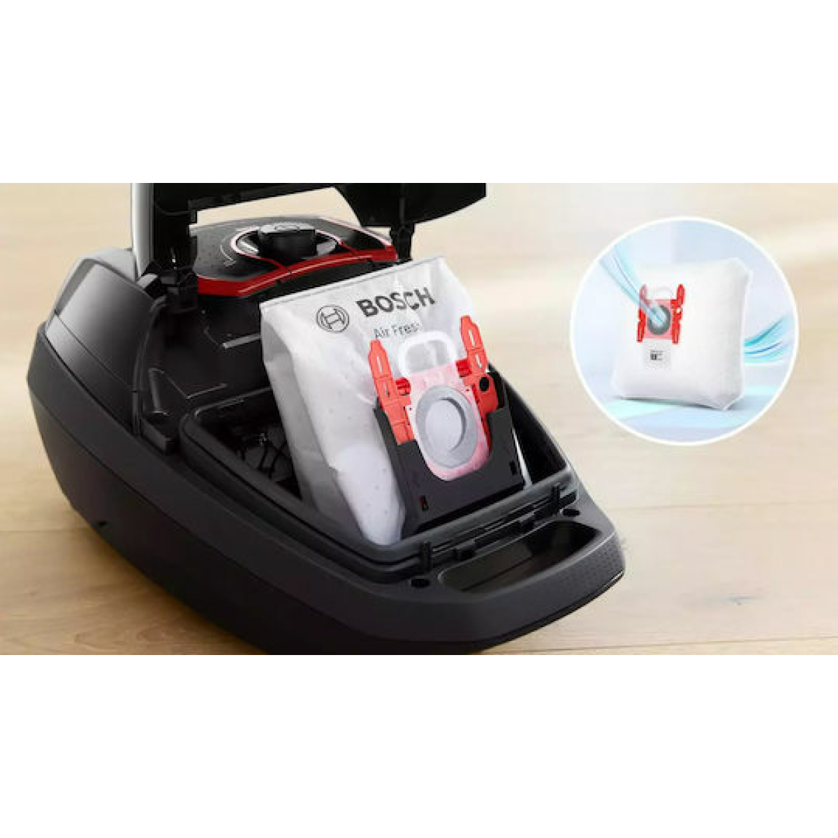 Bosch BGL8POW3A Ηλεκτρική Σκούπα 890W με Σακούλα 5lt Μαύρη - Image 6