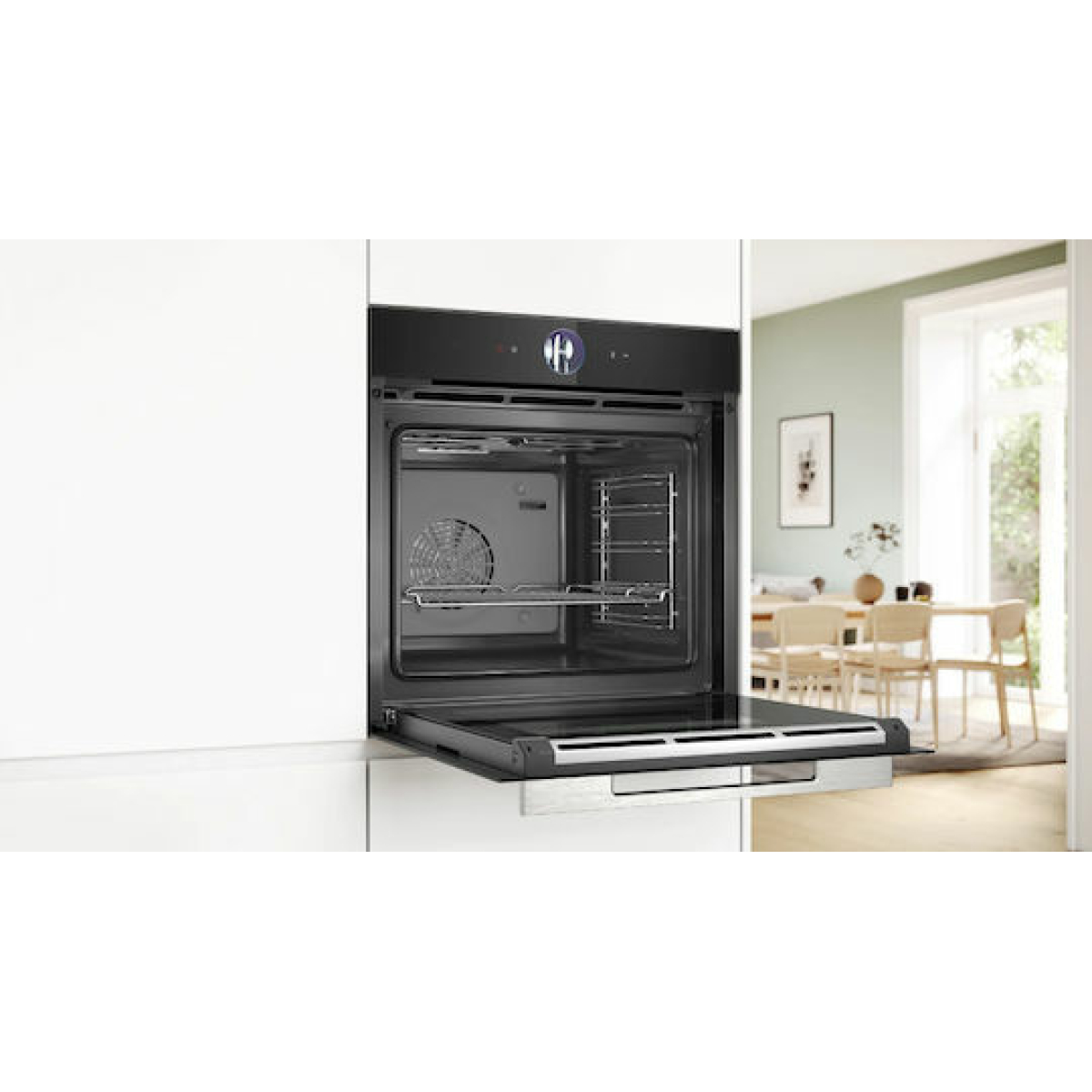 Bosch Φούρνος άνω Πάγκου 71lt Π59.4εκ. Μαύρος HBG7363B1 - Image 3