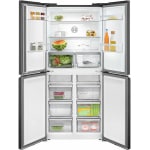 Bosch Ψυγείο Ντουλάπα 547lt Total NoFrost Υ189.5xΠ85.5xΒ66.6εκ. Μαύρο KMC85LBEA - Image 5