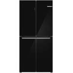 Bosch Ψυγείο Ντουλάπα 547lt Total NoFrost Υ189.5xΠ85.5xΒ66.6εκ. Μαύρο KMC85LBEA