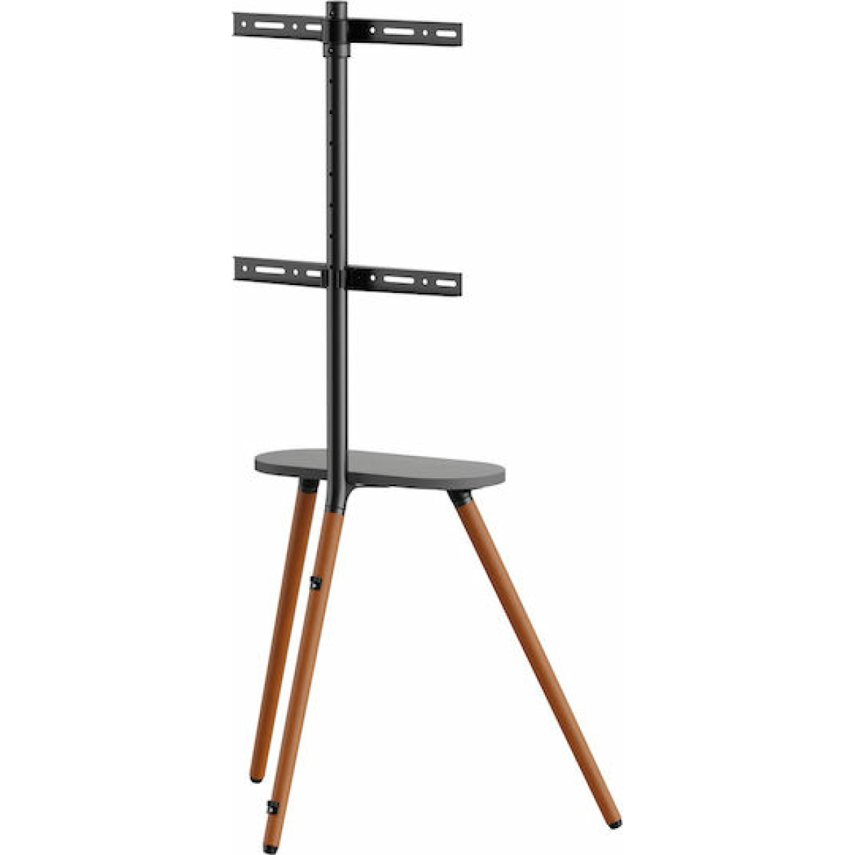 Brateck FS28-44F-04 Βάση Τηλεόρασης Δαπέδου έως 65" και 35kg Ασημί - Image 4
