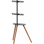 Brateck FS28-44F-04 Βάση Τηλεόρασης Δαπέδου έως 65" και 35kg Ασημί - Image 4