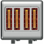 Life Brekky Φρυγανιέρα 4 Θέσεων 1500W Inox 221-0423 - Image 3