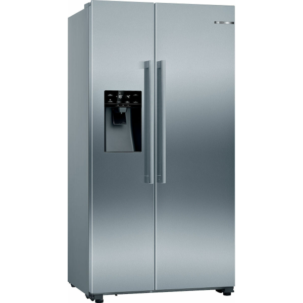Bosch Ψυγείο Ντουλάπα 562lt Total NoFrost Υ178.7xΠ90.8xΒ70.7εκ. Inox KAD93AIEP