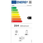 Candy Ψυγειοκαταψύκτης 260lt Υ176xΠ54.5xΒ55εκ. Μαύρος CCT3L517EB - Image 10