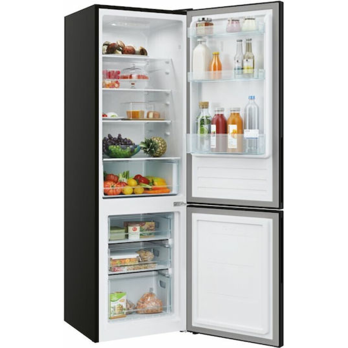 Candy Ψυγειοκαταψύκτης 260lt Υ176xΠ54.5xΒ55εκ. Μαύρος CCT3L517EB - Image 5