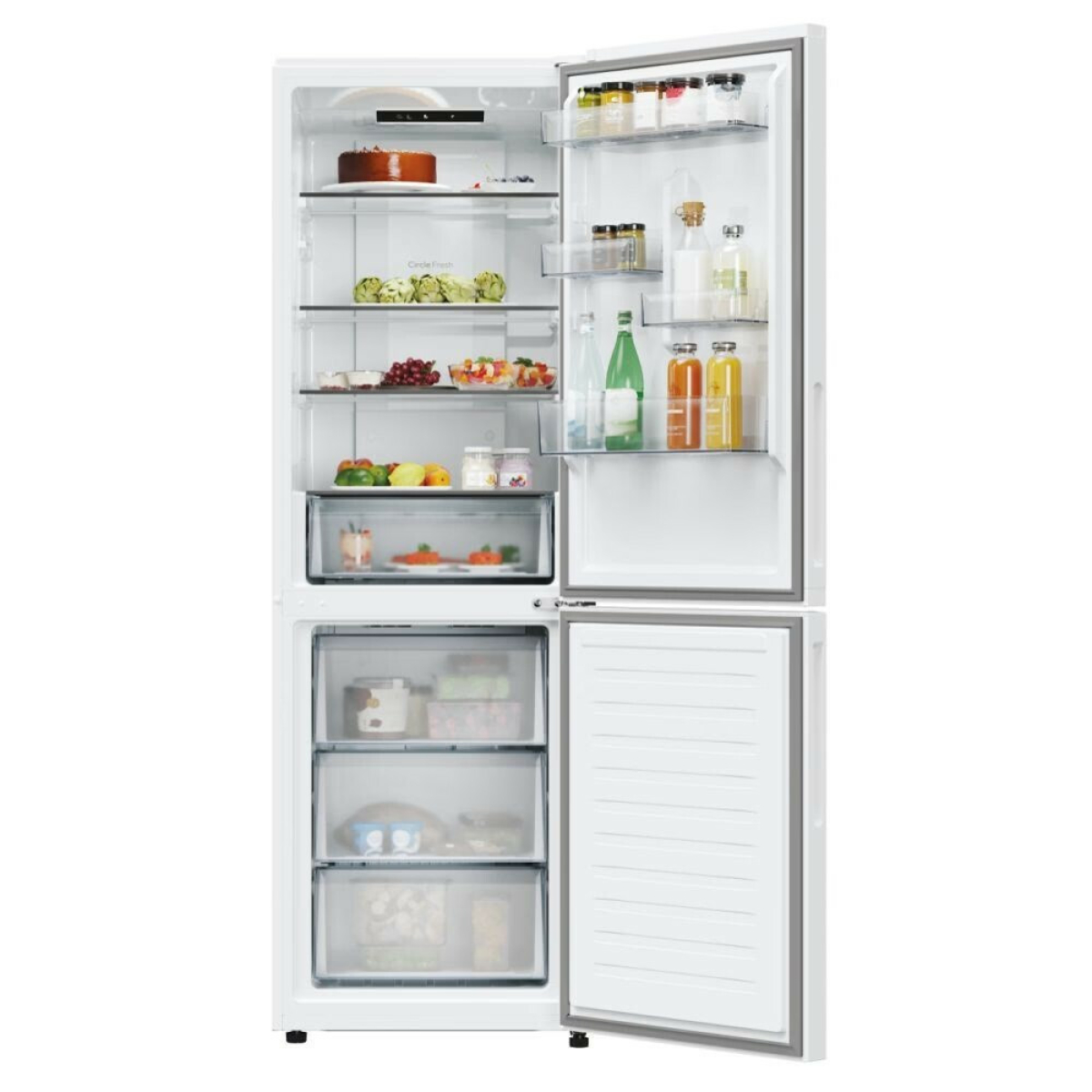 Candy Ψυγειοκαταψύκτης 355lt NoFrost Υ185xΠ59.5xΒ66.7εκ. Λευκό CNCQ2T618EW - Image 11