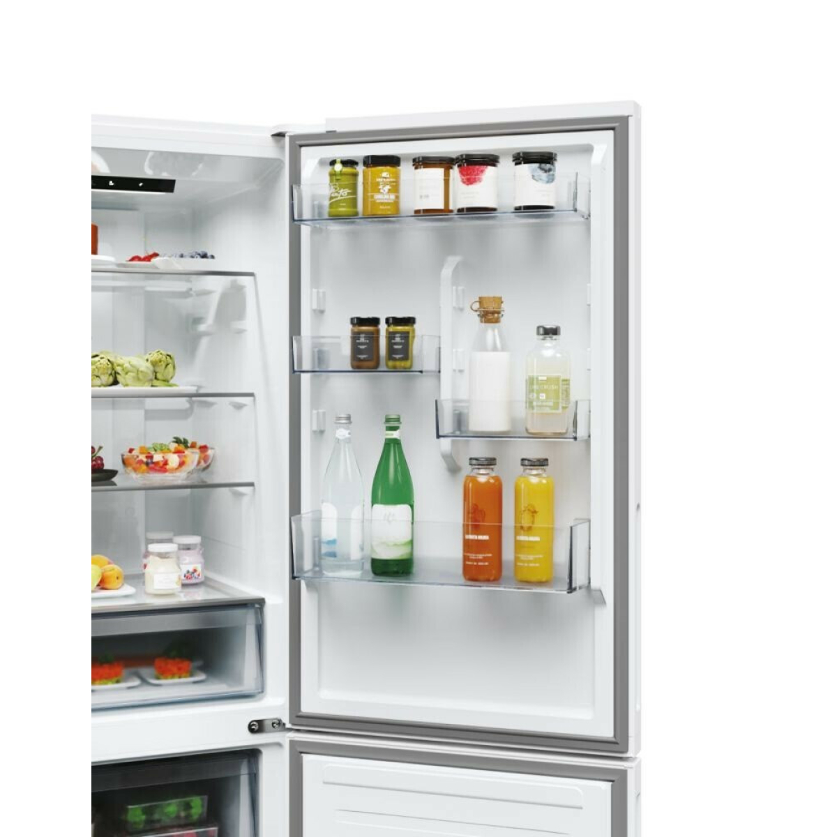 Candy Ψυγειοκαταψύκτης 355lt NoFrost Υ185xΠ59.5xΒ66.7εκ. Λευκό CNCQ2T618EW - Image 9