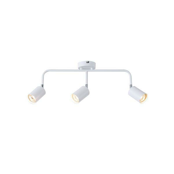 Eurolamp Olymp Τριπλό Σποτ με Ντουί GU10 σε Λευκό Χρώμα 145-25230