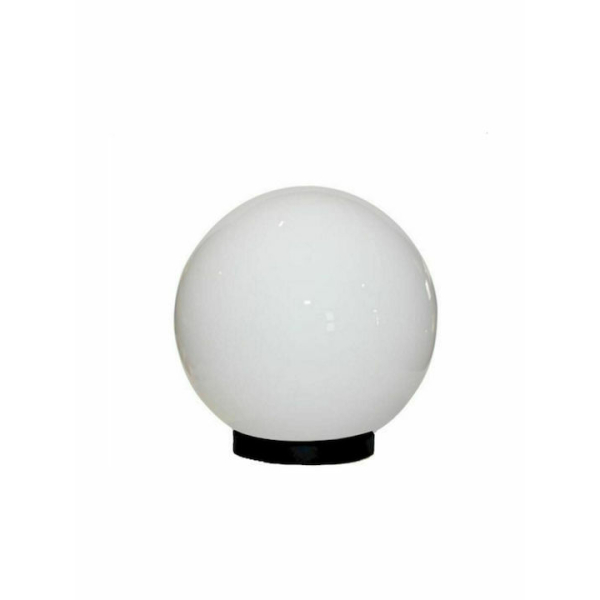 Eurolamp Φωτιστικό Γλόμπος Εξωτερικού Χώρου IP65 για Ντουί E27 Μαύρο 153-55301