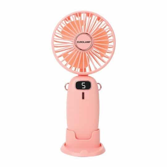 EUROLAMP 300-20539 Eurolamp Ανεμιστηράκι USB Ροζ 300-20539 - Image 1