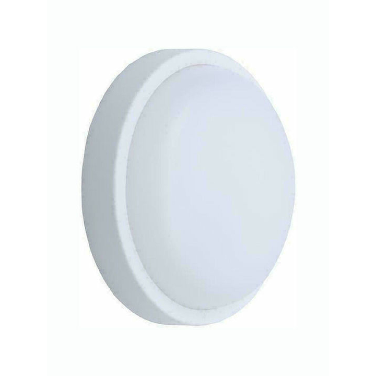 Eurolamp Επιτοίχια Εξωτερική Πλαφονιέρα LED IP54 18W με Φυσικό Λευκό Φως 145-20016 - Image 1