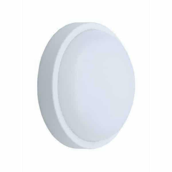 Eurolamp Επιτοίχια Εξωτερική Πλαφονιέρα LED IP54 18W με Φυσικό Λευκό Φως 145-20016