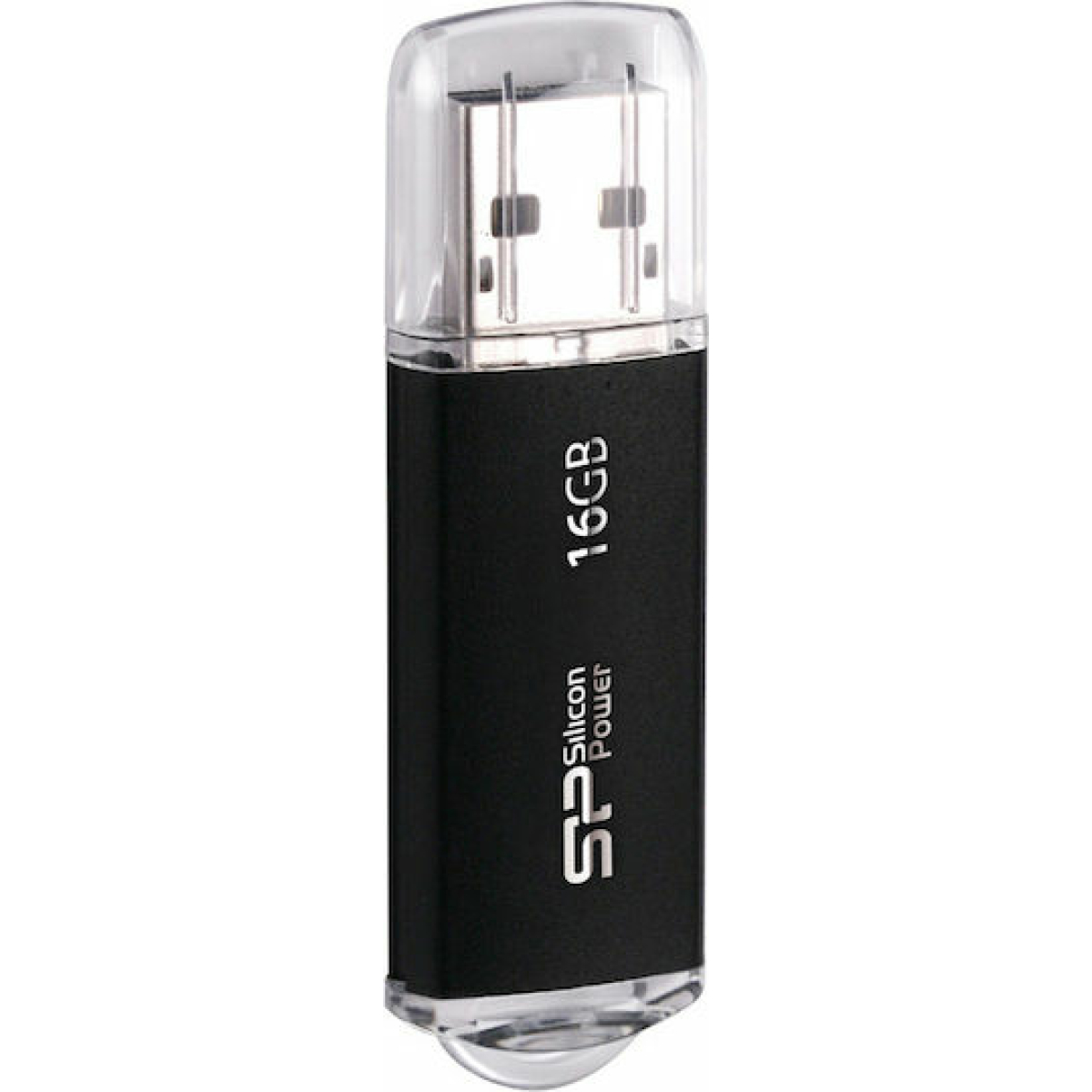Silicon Power Ultima II-I 16GB USB 2.0 Stick Μαύρο - Image 1