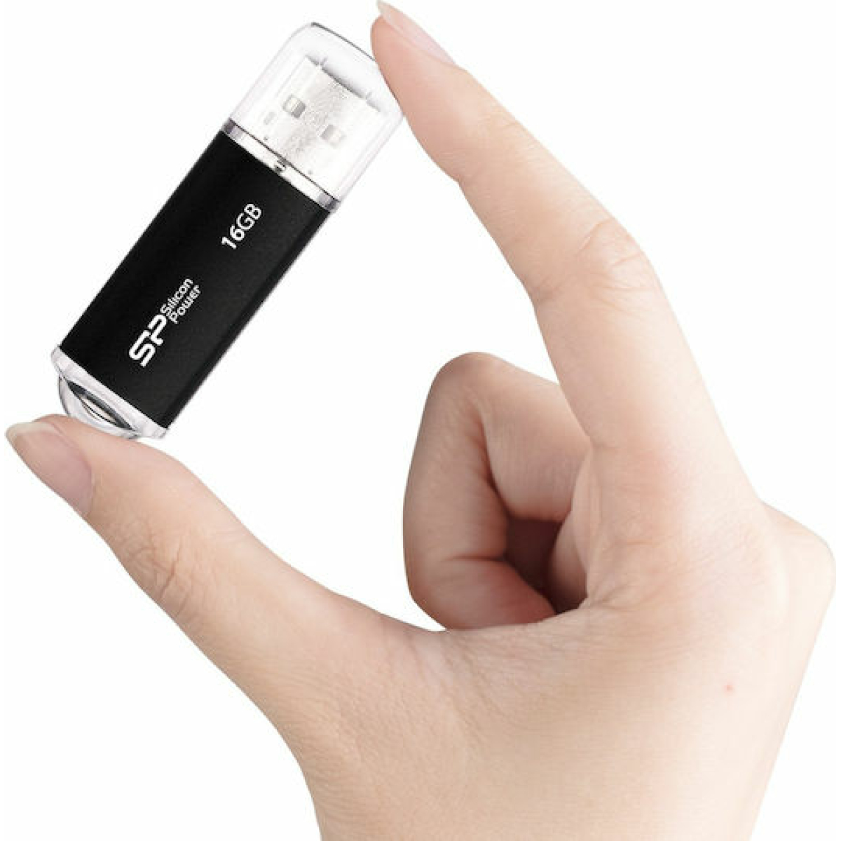 Silicon Power Ultima II-I 16GB USB 2.0 Stick Μαύρο - Image 6