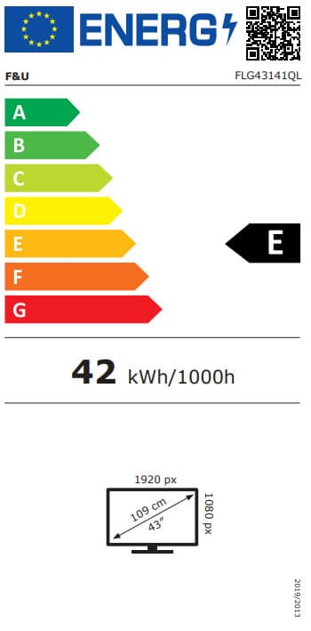 F&U FLG43141QL 1 F&U Smart Τηλεόραση 43" 4K UHD QLED FLG43141QL (2024) - Image 2