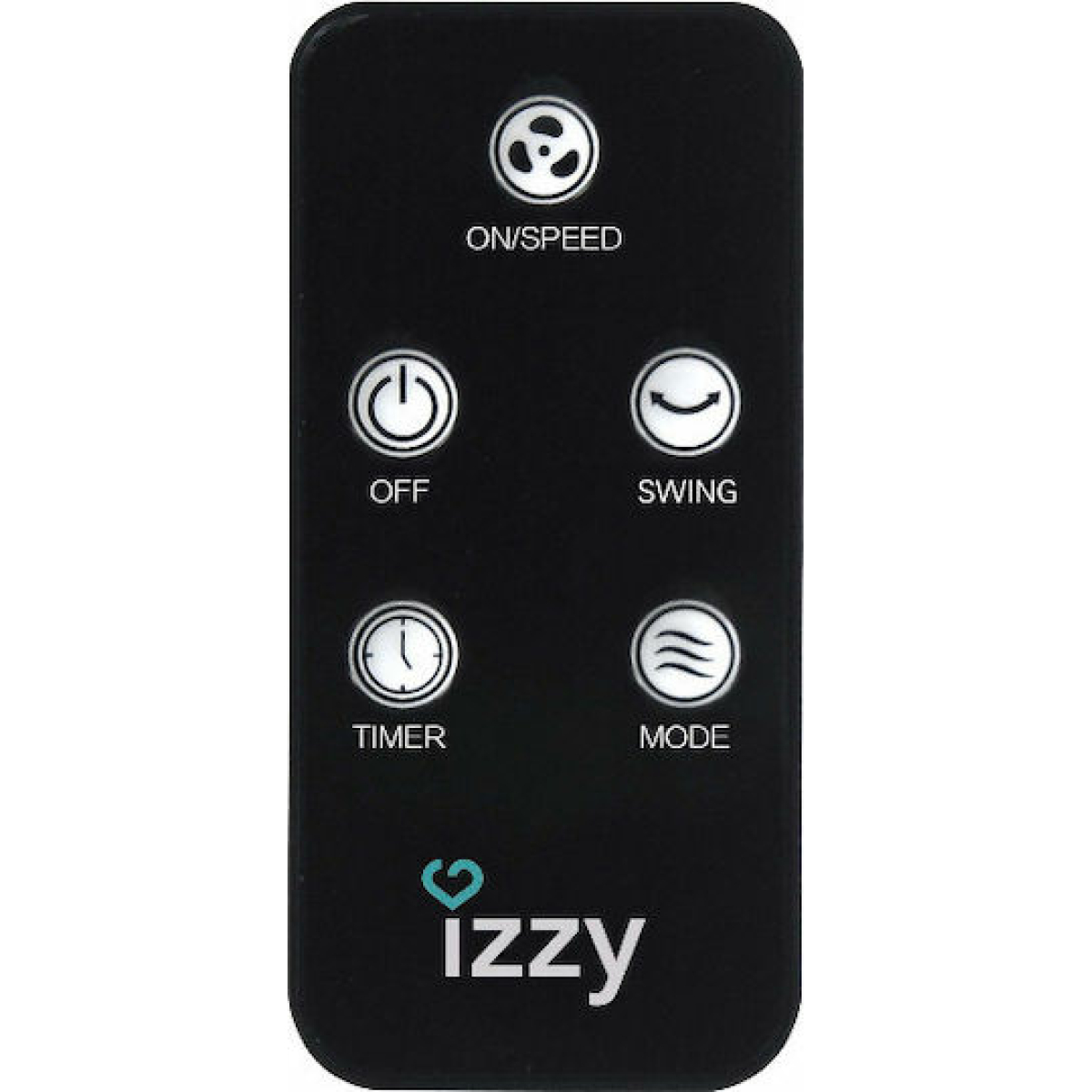 Izzy IZ-9002 Ανεμιστήρας Ορθοστάτης 70W Διαμέτρου 40cm με Τηλεχειριστήριο - Image 5