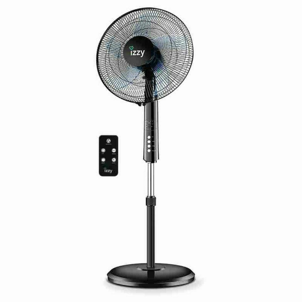 Izzy IZ-9002 Ανεμιστήρας Ορθοστάτης 70W Διαμέτρου 40cm με Τηλεχειριστήριο - Image 1