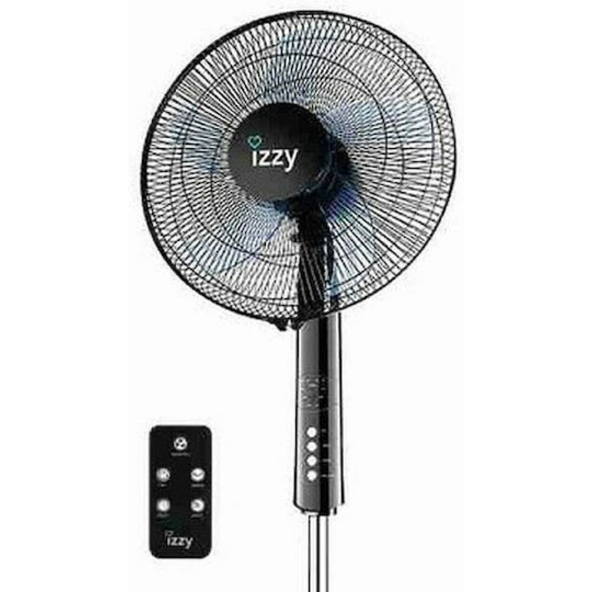 Izzy IZ-9002 Ανεμιστήρας Ορθοστάτης 70W Διαμέτρου 40cm με Τηλεχειριστήριο - Image 4