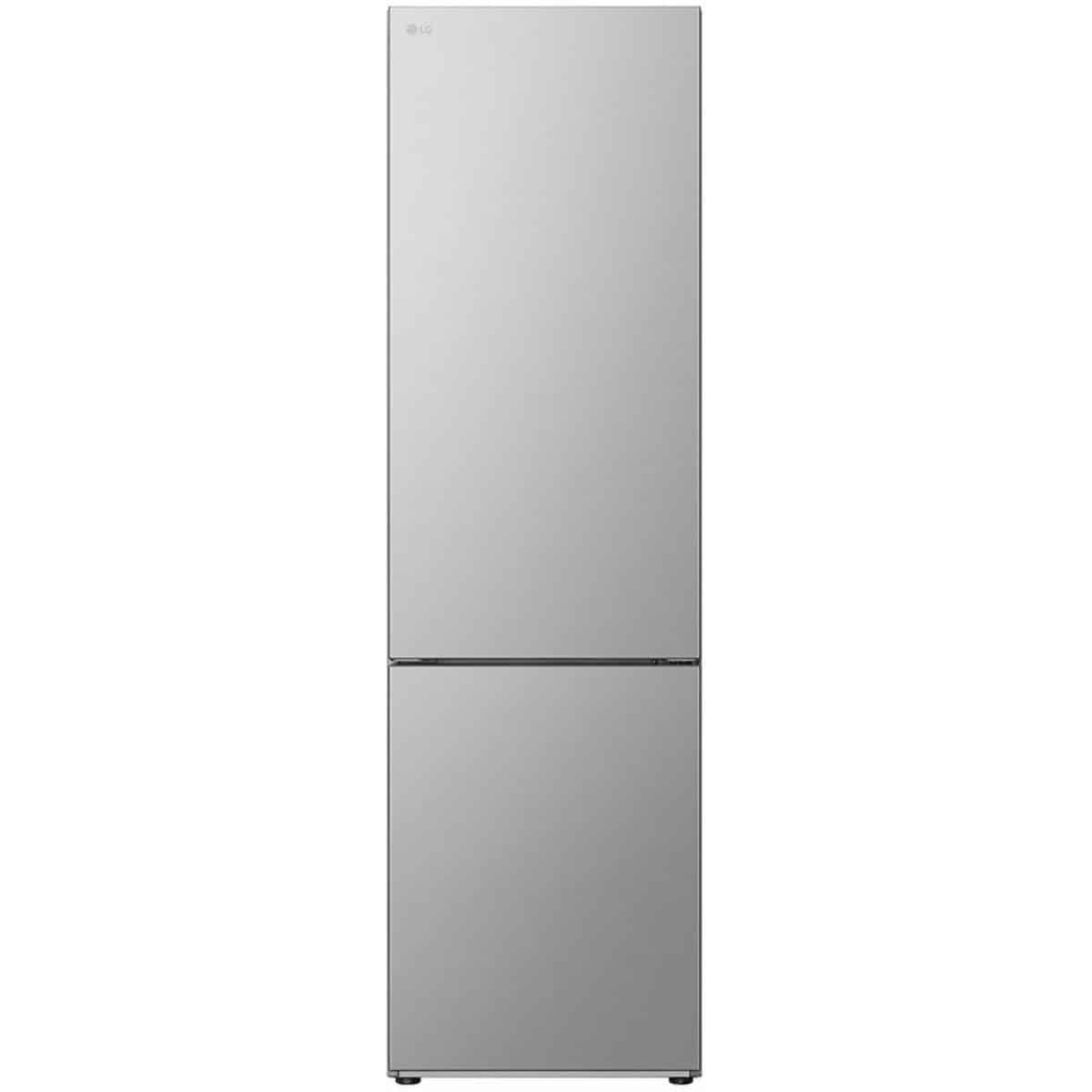 Ψυγειοκαταψύκτης LG GBV22NCCPY 387lt C NoFrost Υ203xΠ59.5xΒ67.5εκ Inox - Image 1