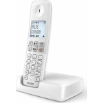Philips D2501W-34 Ασύρματο Τηλέφωνο με Ελληνικό Μενού Λευκό - Image 5