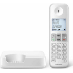 Philips D2501W-34 Ασύρματο Τηλέφωνο με Ελληνικό Μενού Λευκό - Image 2