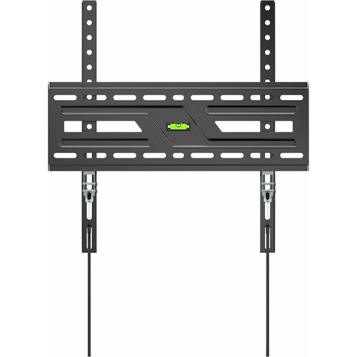 Powertech PT-1373 Βάση Τηλεόρασης Τοίχου έως 75" και 75kg Ασημί - Image 5