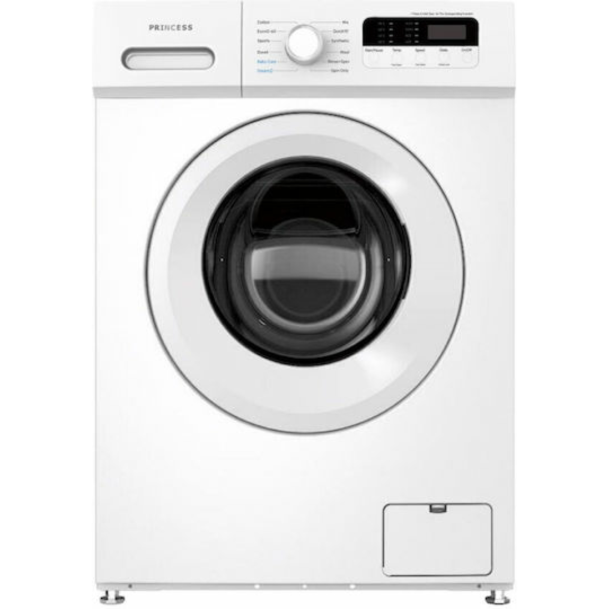 Princess Πλυντήριο Ρούχων 6kg 1000 Στροφών WMBA6PAR - Image 2