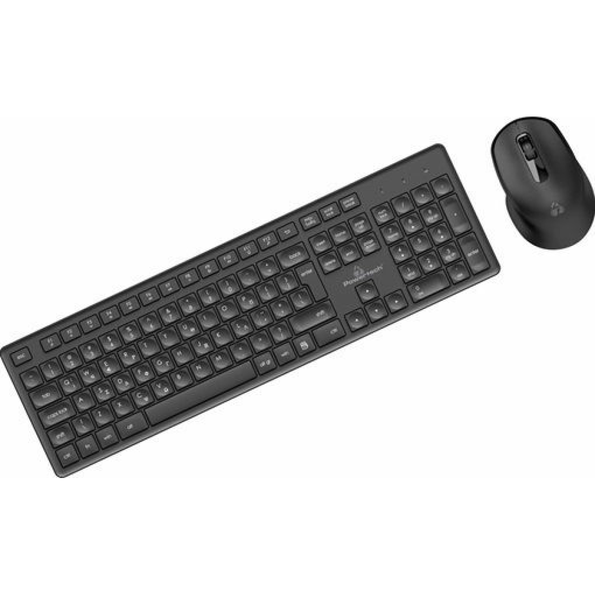 Powertech PT-1151 Ασύρματο Σετ Πληκτρολόγιο & Ποντίκι Ελληνικό Γκρι - Image 5