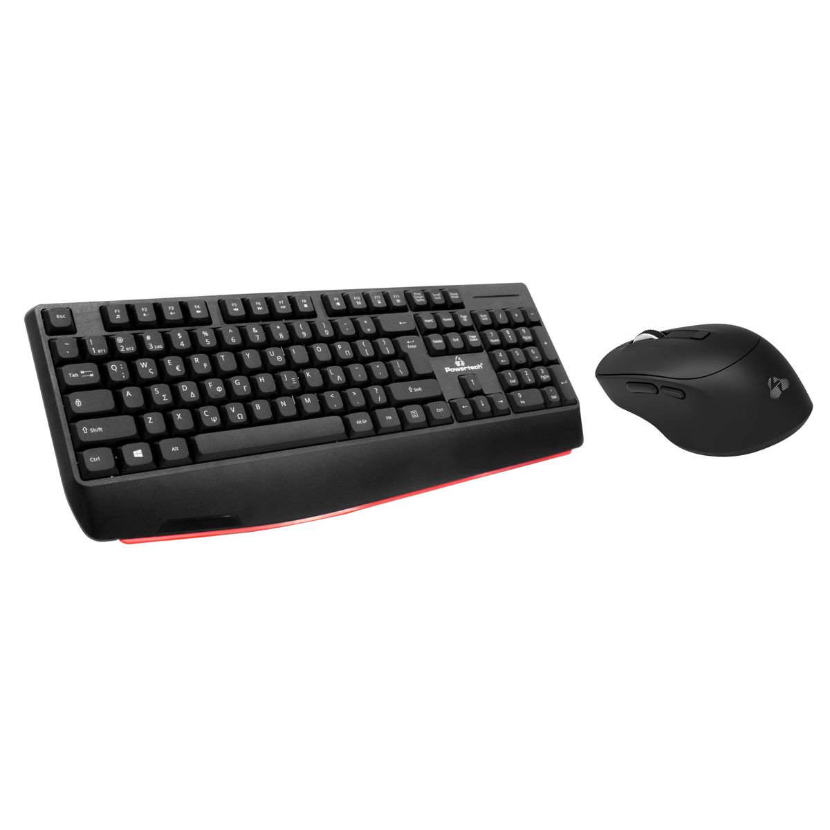 Powertech PT-1167 Ασύρματο Bluetooth Σετ Πληκτρολόγιο & Ποντίκι Ελληνικό - Image 3