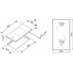 Pyramis Domino PHC32210FMB Εστία Κεραμική - Image 3