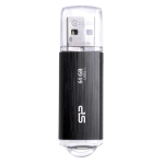 SILICON POWER BLAZE B02 64GB USB 3.2 FLASH DRIVE Μαύρο