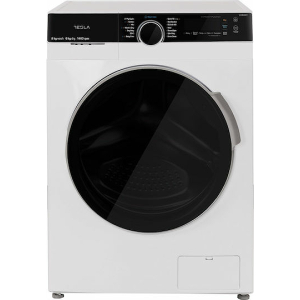 Tesla Πλυντήριο-Στεγνωτήριο Ρούχων 8kg/6kg Ατμού 1400 Στροφές WW86492M