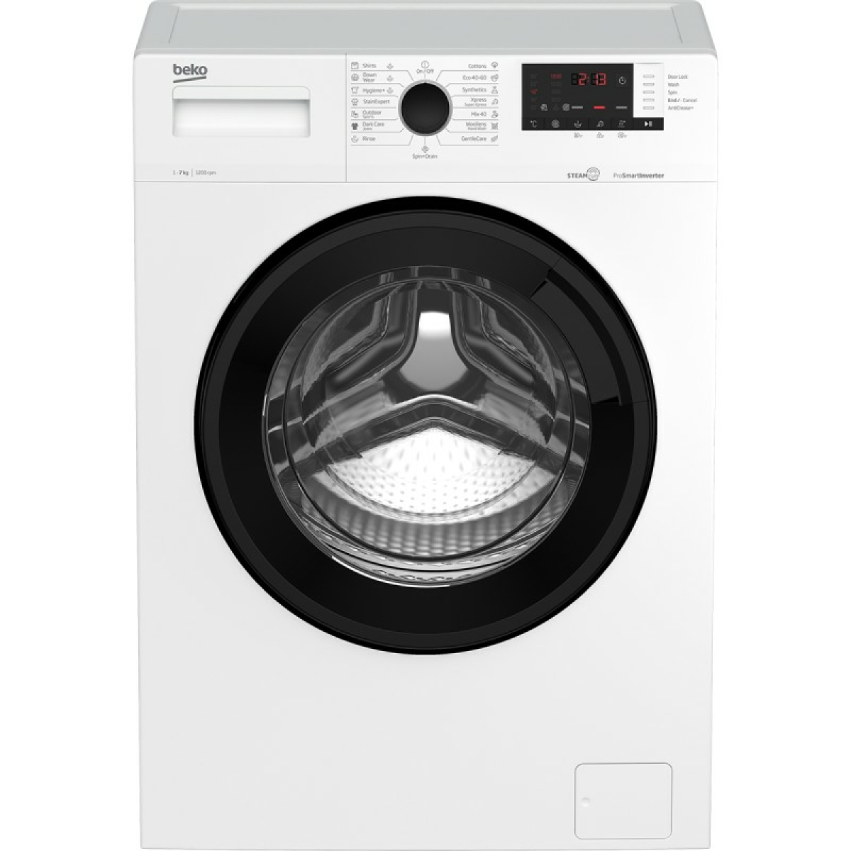 BEKO ΠΛΥΝΤΗΡΙΟ ΡΟΥΧΩΝ WUE 7612 XBWS 7KG A - Image 1