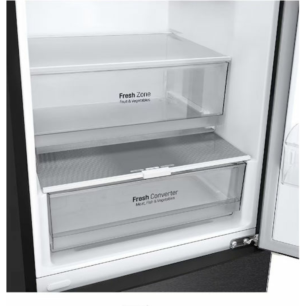LG Ψυγειοκαταψύκτης 384lt Total NoFrost Υ203xΠ59.5xΒ67.5εκ. Μαύρος GBP62MCNBC - Image 11