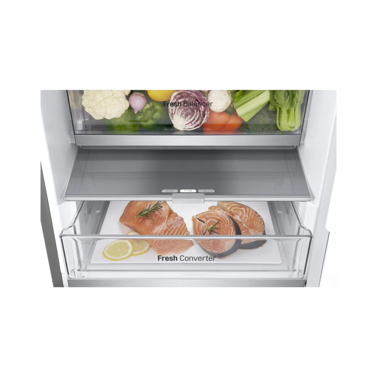 LG ΨΥΓΕΙΟΚΑΤΑΨΥΚΤΗΣ GBV7180DPY INOX 186X59.5X68.2CM - Image 6