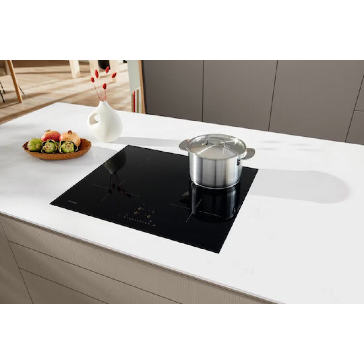Miele Επαγωγική Εστία Αυτόνομη με Λειτουργία Κλειδώματος 62x52εκ. KM 7361 FL - Image 4