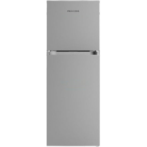 Princess Ψυγείο Δίπορτο 210lt Υ143xΠ55xΒ55εκ. Inox RDS275EPAR