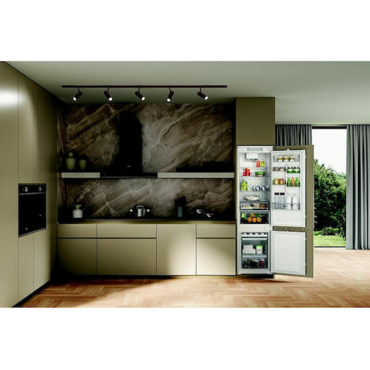 Whirlpool Εντοιχιζόμενος Ψυγειοκαταψύκτης 300lt NoFrost Υ193.5xΠ54xΒ54.5εκ. Λευκός WHC20D013D1 - Image 2