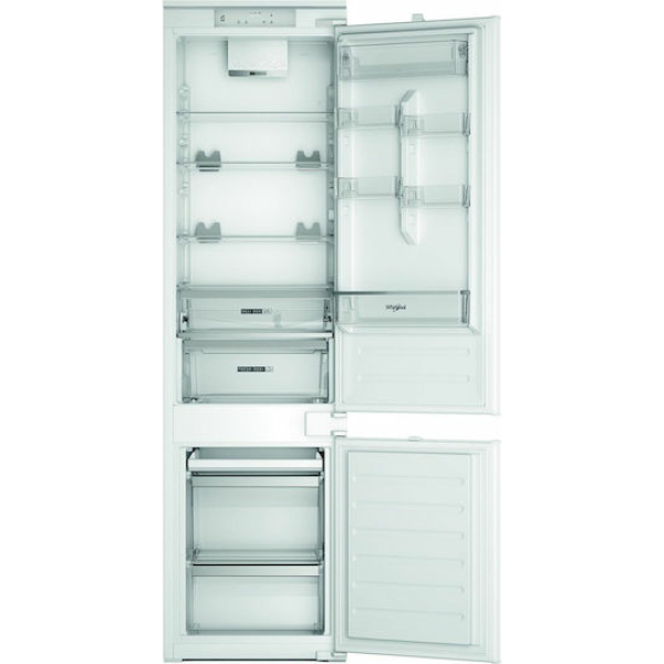 Whirlpool Εντοιχιζόμενος Ψυγειοκαταψύκτης 300lt NoFrost Υ193.5xΠ54xΒ54.5εκ. Λευκός WHC20D013D1