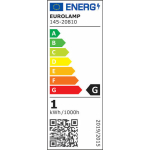 Eurolamp Επιτοίχιο Ηλιακό Φωτιστικό 0.55W 80lm Ψυχρό Λευκό 6500K με Αισθητήρα Κίνησης IP65 145-20810 - Image 4